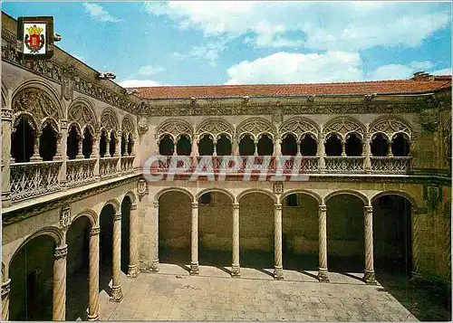 Cartes postales moderne Valladolid Cour St Gregorio Musee National d'Euculpture