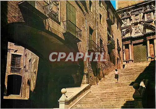 Cartes postales moderne Gerona Escalier du Roi Saint Martin