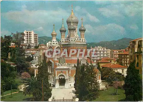 Cartes postales moderne Nice L'Eglise Russe