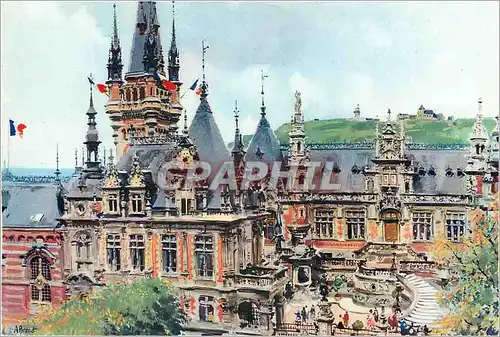 Cartes postales moderne La Benedictine a Fecamp Vue Generale