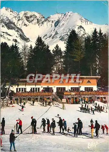 Cartes postales moderne Hautes Pyrenees Bareges La Laquette Au fond Le Pic du Midi de Bigorre