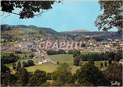 Cartes postales moderne Riom es Montagnes Cantal Vue generale