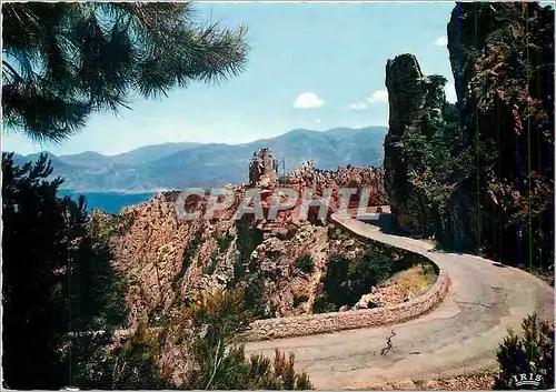 Cartes postales moderne Charmers et Couleurs de la Corse Les Calanche de Piana