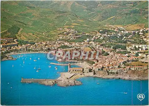 Cartes postales moderne Collioure PO Vue generale aerienne