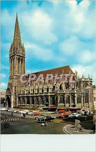 Cartes postales moderne Caen Calvados Eglise Saint Pierre