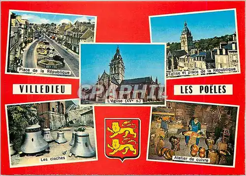 Cartes postales moderne Cite du Cuivre Villedieu les Poeles Manche