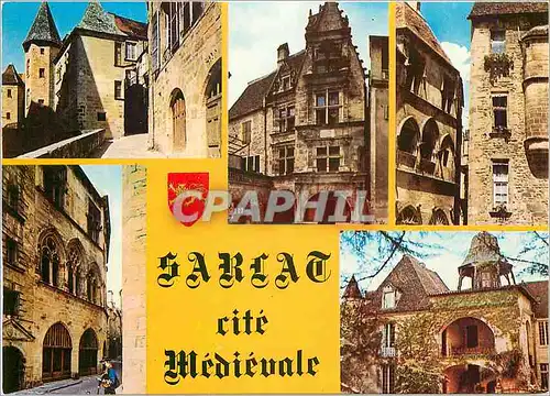 Cartes postales moderne Sarlat en Perigord Dordogne La Rue Magnana
