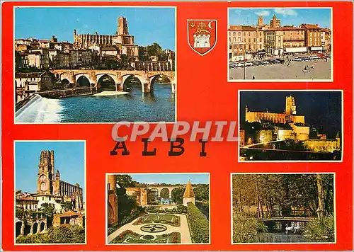 Cartes postales moderne Albi Tarn Ville d'Art Centre de Tourisme Sa Basilique Ste Cecile