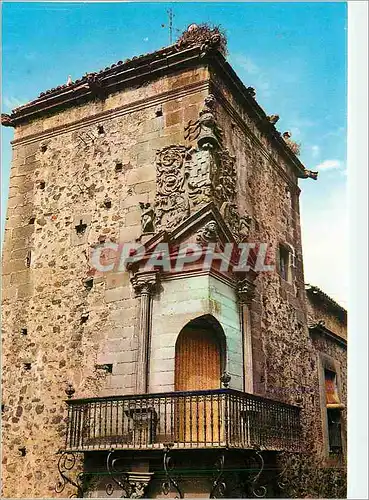 Cartes postales moderne Caceres Balcon de la Maison de Godoy