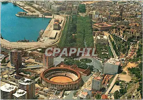 Cartes postales moderne Malaga Vue partielle aerienne