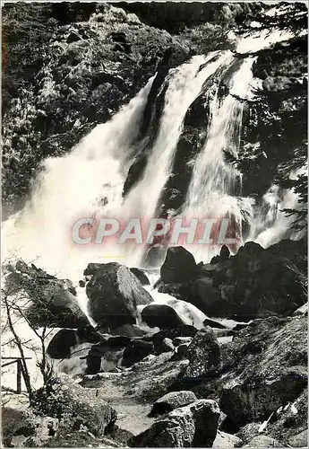 Moderne Karte Cauterets (H P) La Cascade du Lutour a la Raillere