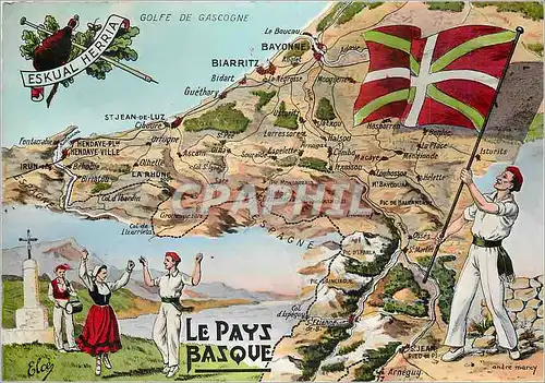 Cartes postales moderne Le Pays Basque Folklore