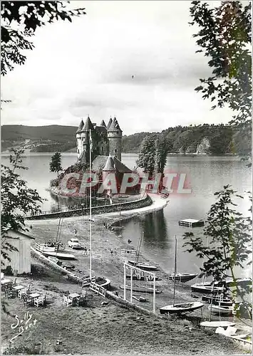 Cartes postales moderne Chateau de Val Commune de Lanobre (Cantal) Base du Cerele de la Coile Borloise