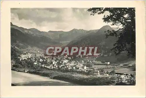 Cartes postales moderne L'Auvergne Le Mont Dore Vue generale prise de la route de Clermont Ferrand (alt 1100 m) centre t