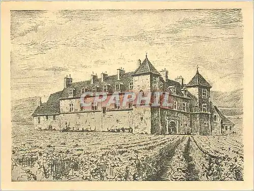 Cartes postales moderne Chateau du Clos de Vougeot edifie en 1551 dom Loysier 48°abbe de citeaux siege de la Confrerie