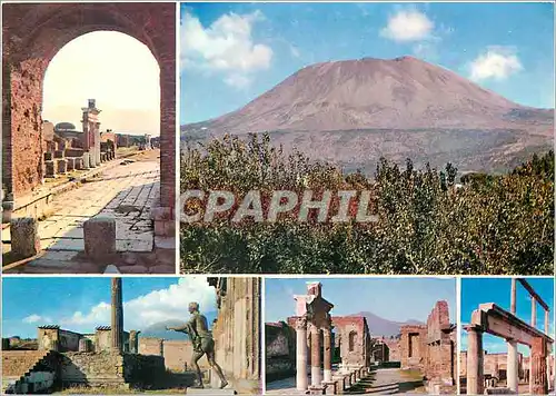 Cartes postales moderne Veruve et Pompei Fouilles