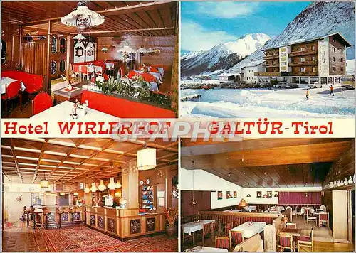 Cartes postales moderne Hotel Wirlerhor Galtur Tirol