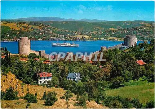 Cartes postales moderne Istanbul La Forteresse et le Bosphore