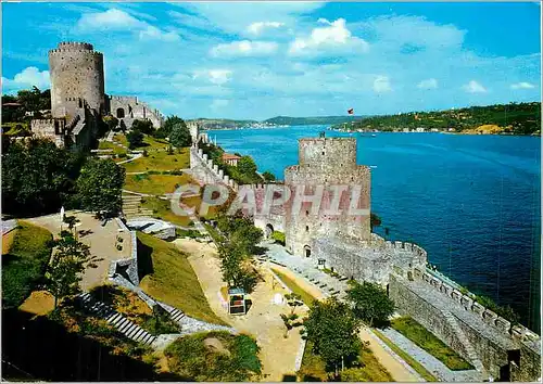 Cartes postales moderne Istanbul La Forteresse et le Bosphore