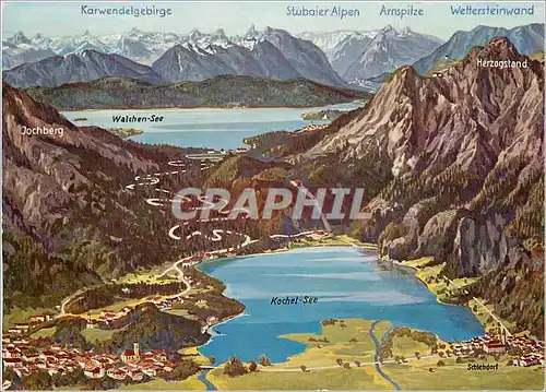 Moderne Karte Panoramakarke Nr 263 Nachdruck verboten