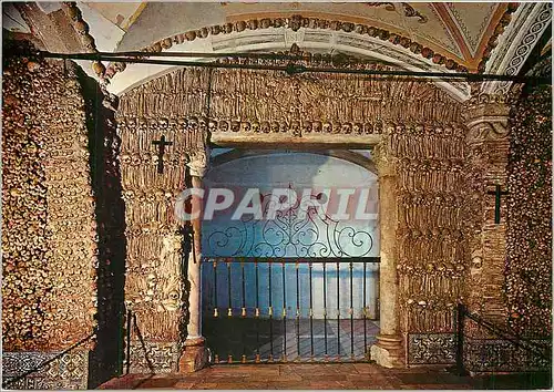 Cartes postales moderne Evora Portugal St Francis church Bones chapel XVIth cnetury