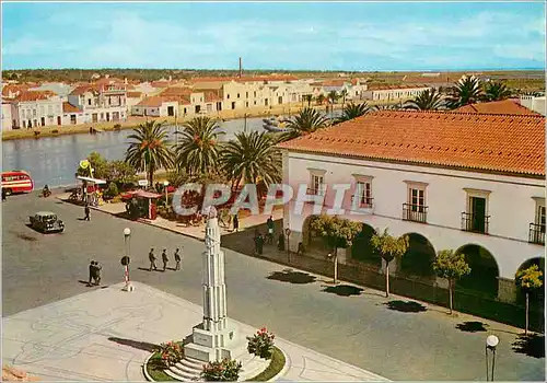 Moderne Karte Algarve Portugal Place de la republique
