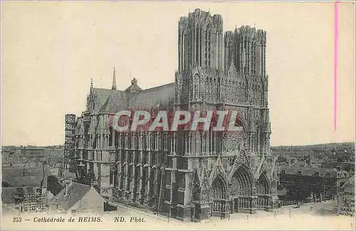 Cartes postales Cathedrale de Reims