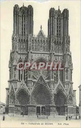 Cartes postales Cathedrale de Reims