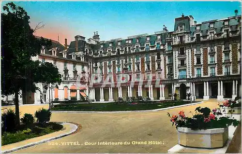 Moderne Karte Vittel vour interieure du Grand Hotel