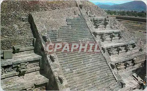 Cartes postales moderne El Templo de Quetzalcoatl Mexico