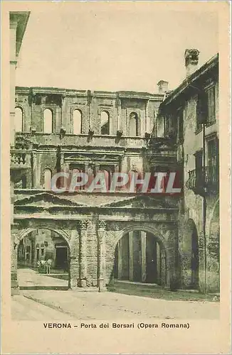 Cartes postales Verona Porta dei Barsari (Opera Romana)