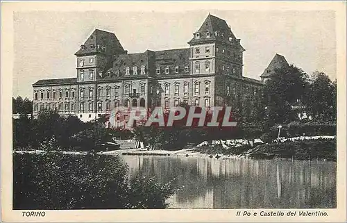 Ansichtskarte AK Torino Il Po e Castello del Valentino