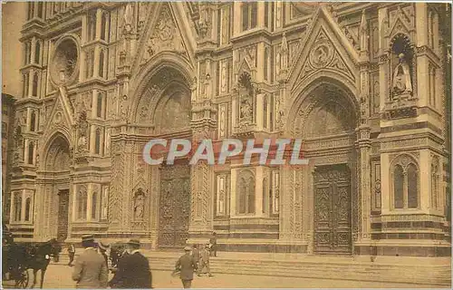 Cartes postales Firenze Le Porte princcipali della Cathedrale