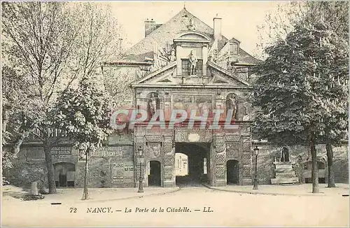 Ansichtskarte AK Nancy La Porte de la citadelle