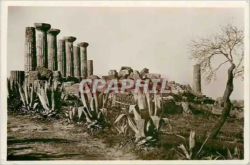 Cartes postales Agrigento Temple des Herakles