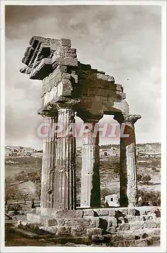 Cartes postales Agrigento Temple of Castoe and Pollux