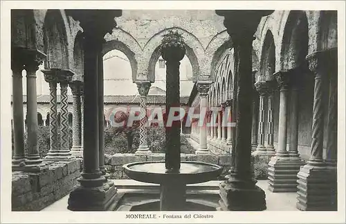 Cartes postales Monreale Fontana del Chiostro