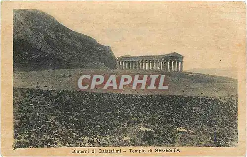 Ansichtskarte AK Dintorni di Calatafimi Tempio di Segesta