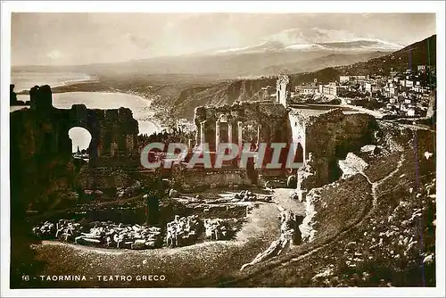 Cartes postales Taormina Teatro Greco