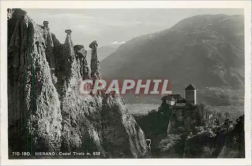 Cartes postales Merano Castel Tirolo m 639