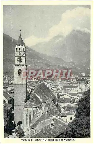 Cartes postales Veduta di Merano verso la Val Venosta