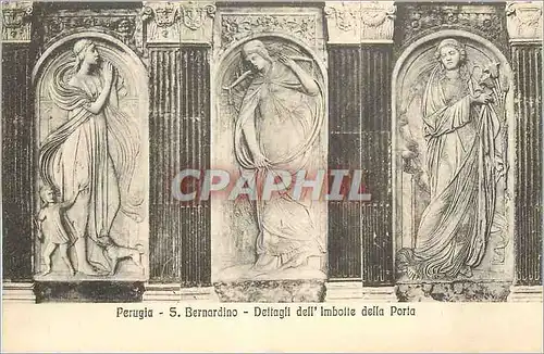 Cartes postales Perugia S Bernardino Derragli dell'Imbotte della Porta