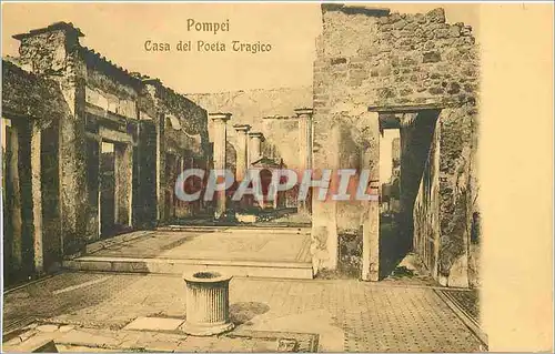 Cartes postales Pompei Casa del Poeta Tragico