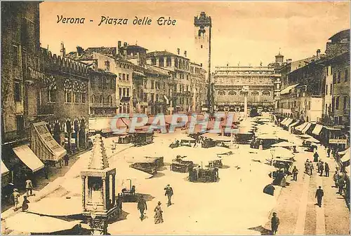 Cartes postales Verona Piazza delle Erbe