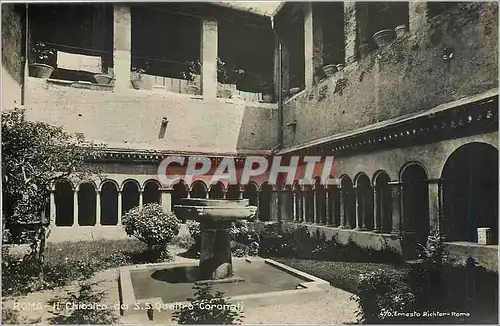 Cartes postales Roma Chiotre dei S S Quettro Coronali