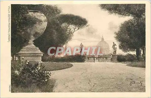 Cartes postales Roma Villa Doria Ramphil