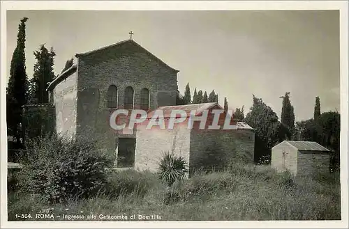 Ansichtskarte AK Roma Ingresso elle Catacombe di Domitilla