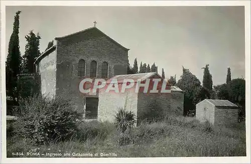 Ansichtskarte AK Roma Ingresso Alle catacombe di Domotilla