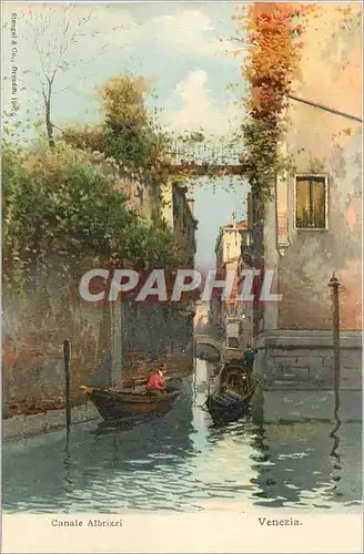 Cartes postales Venezia Canal Albrizzi