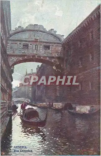 Cartes postales Venezia Rio Canonica